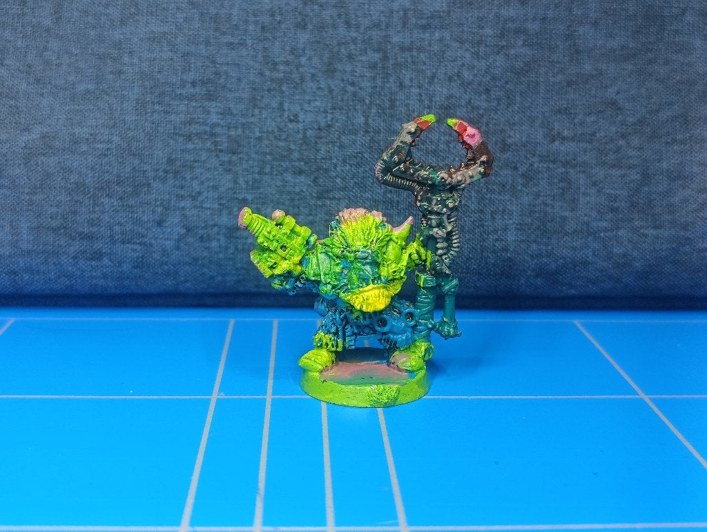 Warhammer 40k Zodgrod Wortsnagga Metal Orks, Gebruikt, Warhammer, Ophalen of Verzenden, .
