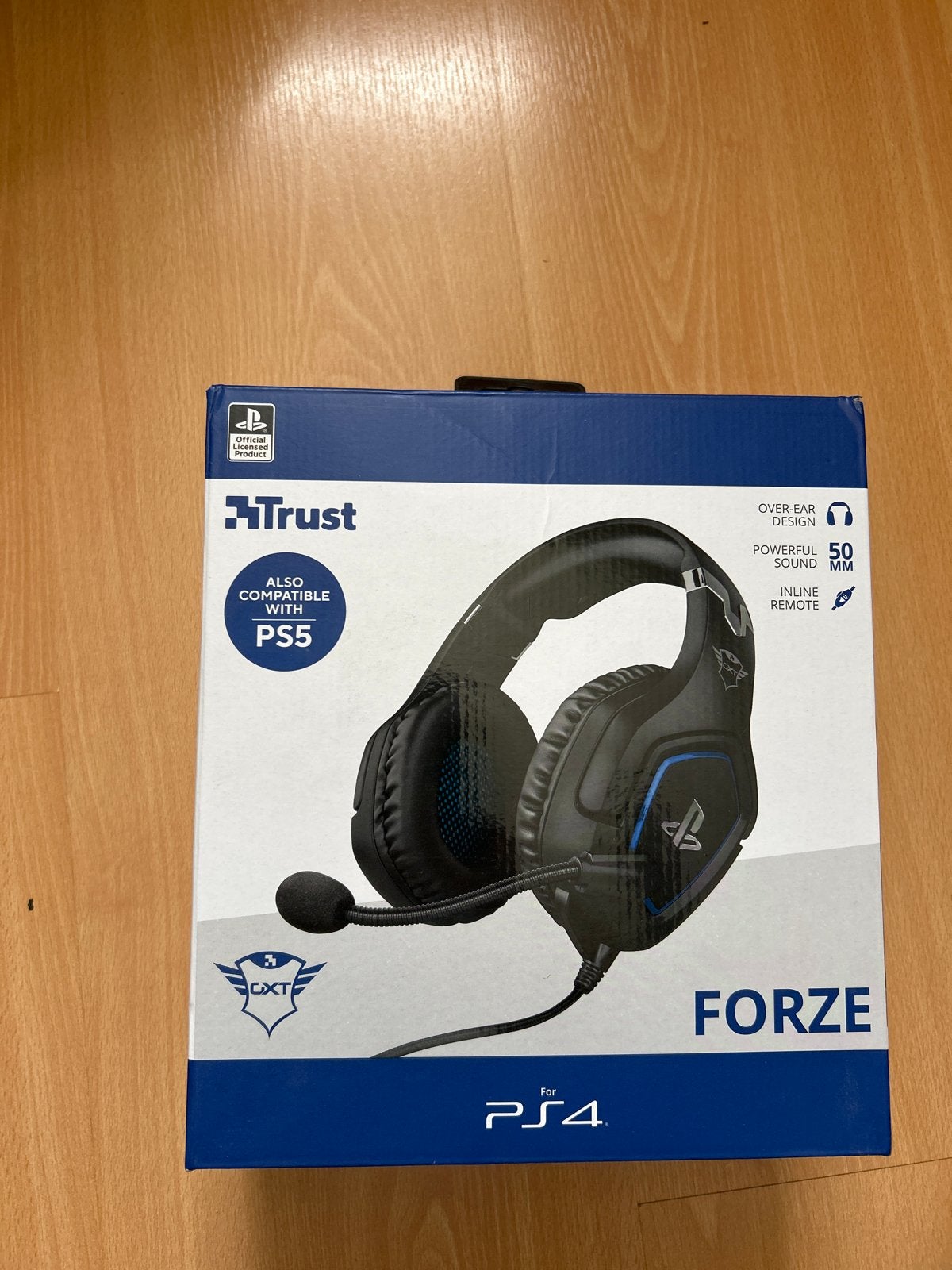 Trust Forze Gaming Headset voor PS4/PS5 - Zwart, Ophalen, Nieuw, Overige controllers, PlayStation 4