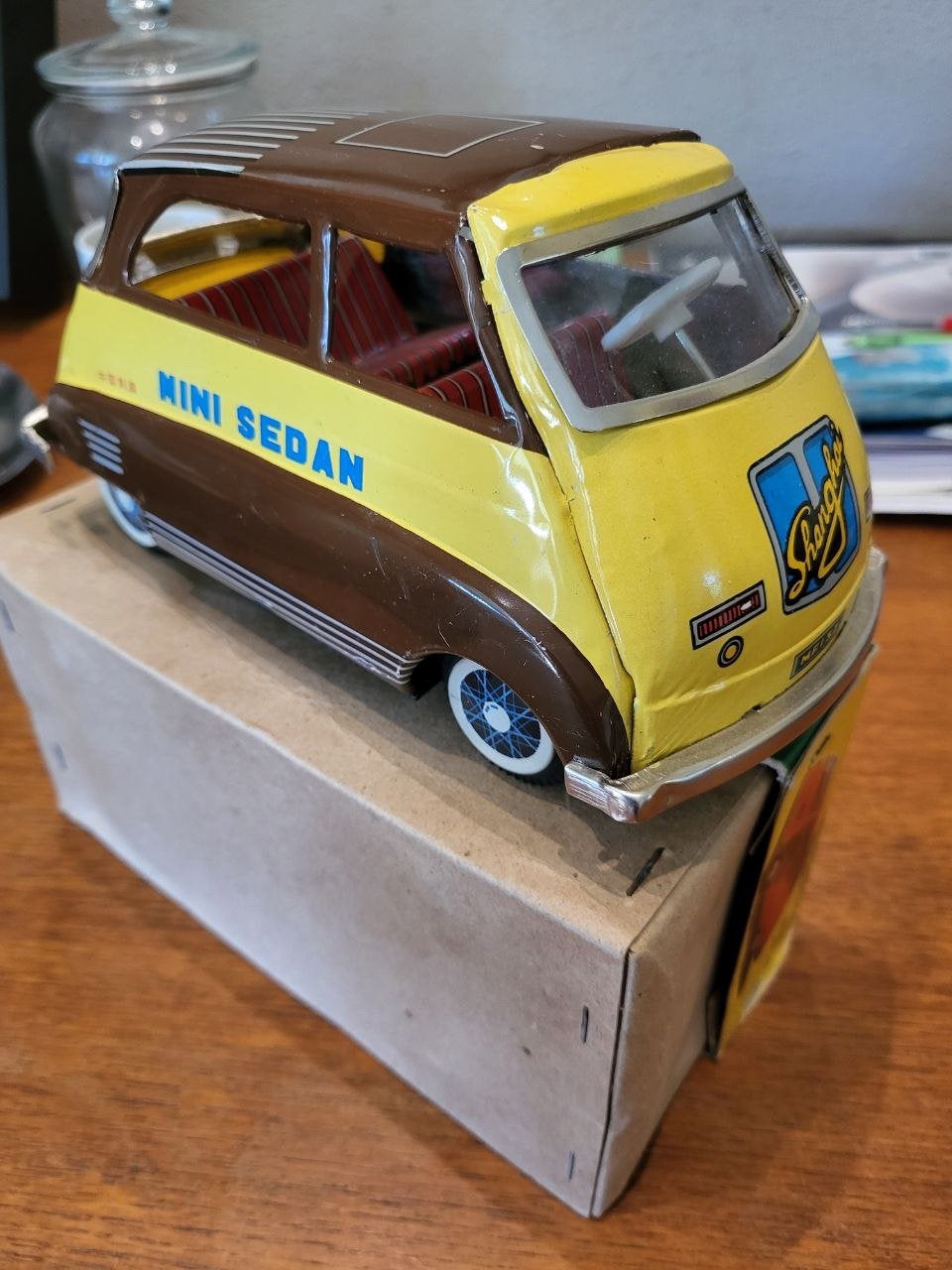 Zeldzame Shanghai Mini Sedan MF152 – BMW Isetta/// Near Mint, Ophalen of Verzenden