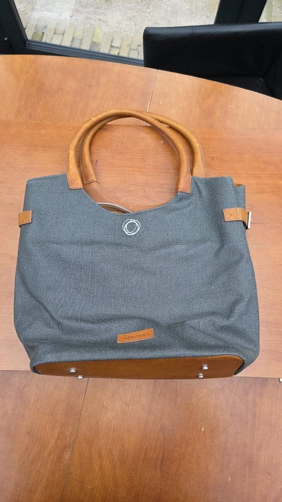 Bugaboo x Jannissima tas bag, Ophalen, Zo goed als nieuw, Bruin, Handtas