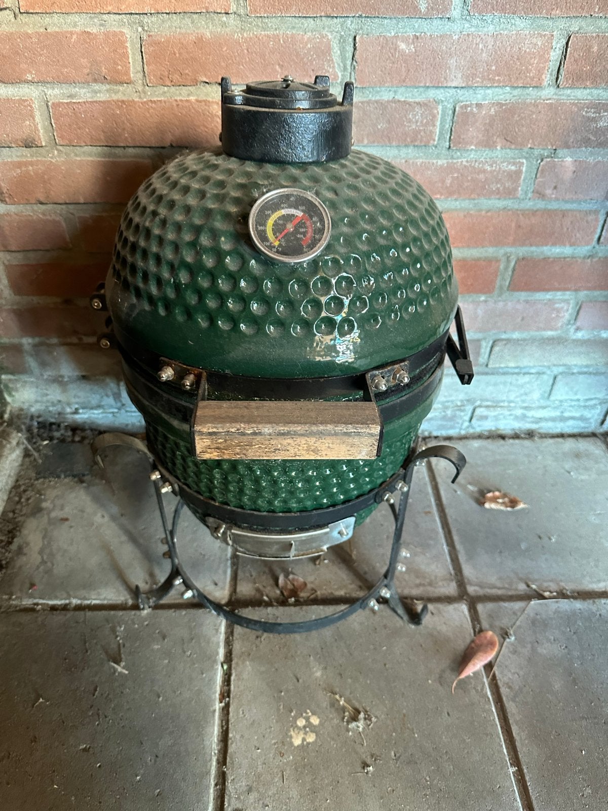 Compacte Kamado BBQ - Perfect voor kleine tuinen, Tuin en Terras, Ophalen, Gebruikt