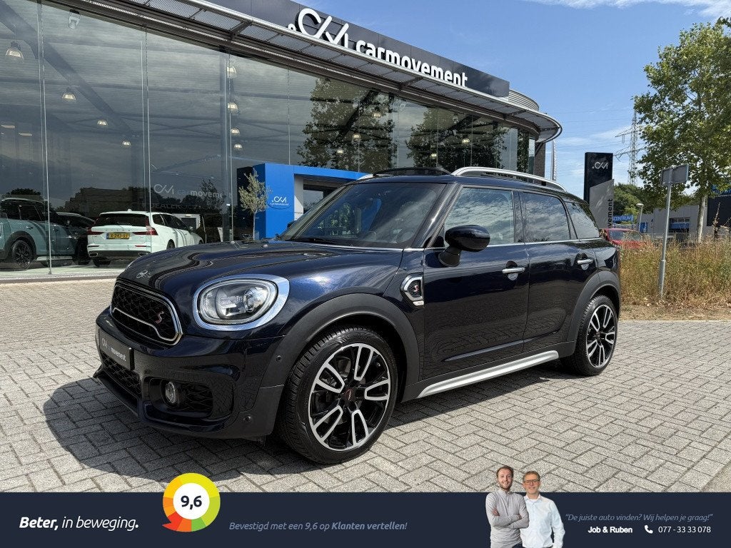 MINI Countryman 2.0 Cooper S Aut. JCW Pakket I Pano I Leder, Automaat, Gebruikt, 1435 kg, Zwart