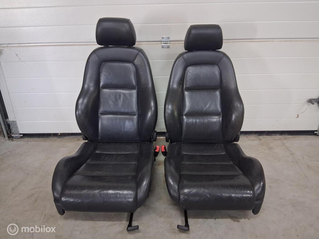 Interieur zwart leder Audi TT 8N 1.8 20vt quattro ('98-'06), Auto-onderdelen, Interieur en Bekleding, Audi, Gebruikt, Audi, Ophalen of Verzenden