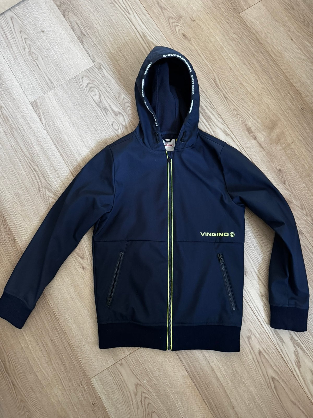 Vingino tussen jas maat 164, Ophalen, Gedragen, Overige maten, Blauw
