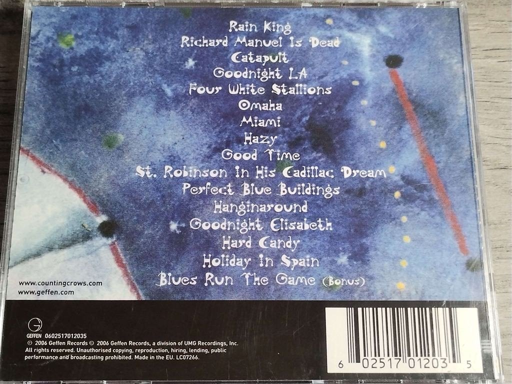Counting Crows ‎– New Amsterdam [Live At Heineken Music Hall, Ophalen of Verzenden, Zo goed als nieuw, Poprock