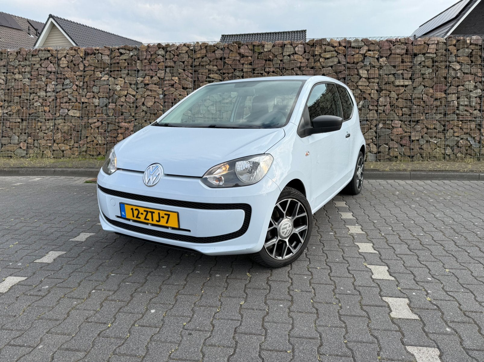 Volkswagen up! 1.0 50KW Ecofuel 2013 Blauw Carplay GTI velg, Voorwielaandrijving, Up!, Overige brandstoffen, Origineel Nederlands