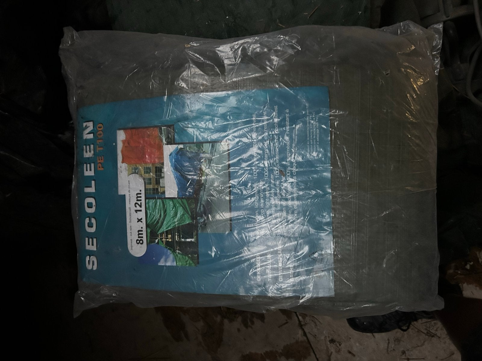Nieuw Secoleen PE 110D Dekzeil 8m x 12m, Ophalen of Verzenden, Nieuw, 15 m² of meer, Zeil
