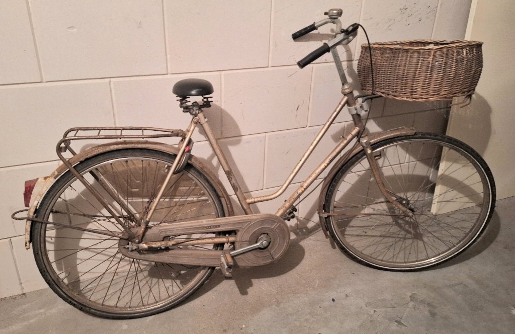 Damesfiets / Stad / Station / Kroeg, Ophalen, Terugtraprem, Gebruikt, Versnellingen
