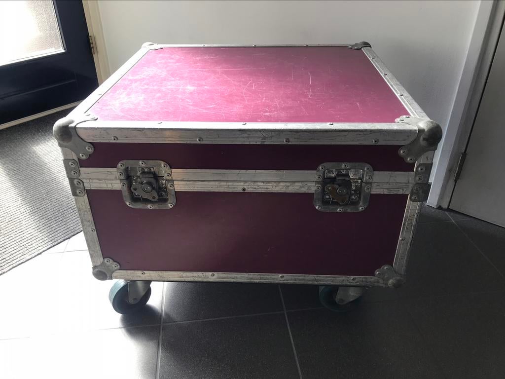Nette heavy duty flightcase tbv Martin Roboscan Pro 218/518, Ophalen of Verzenden, Gebruikt, Overige instrumenten, Flightcase