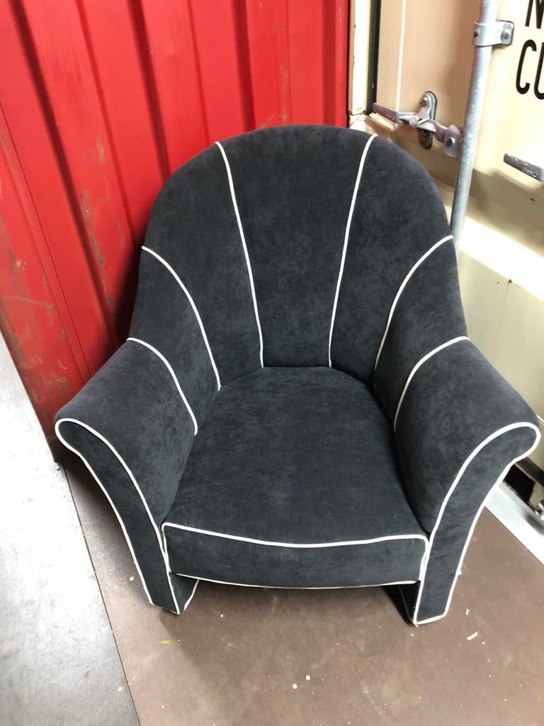 Hofman fauteuil - Stijlvolle en comfortabele stoel, Ophalen, Gebruikt, Stof, 75 tot 100 cm