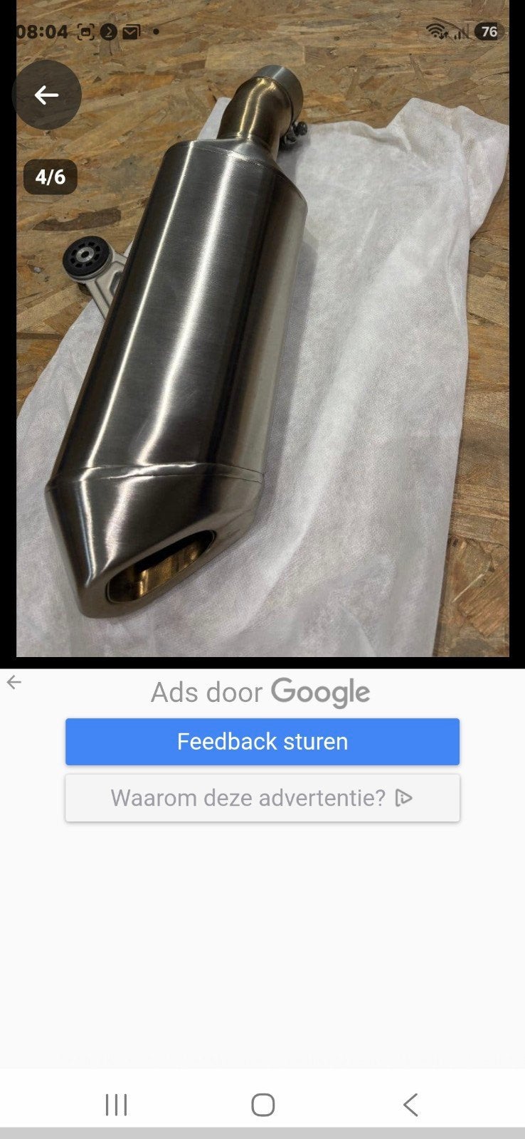 BMW S1000XR K69 2020-> Uitlaat en zadel, Ophalen of Verzenden, Gebruikt