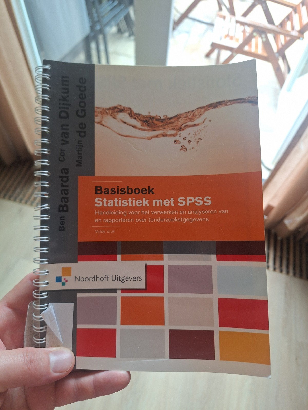 Basisboek Statistiek met SPSS - 5e druk, Ophalen, Ben Baarda, Cor van Dijkum, Martijn de Goede, HBO, Zo goed als nieuw