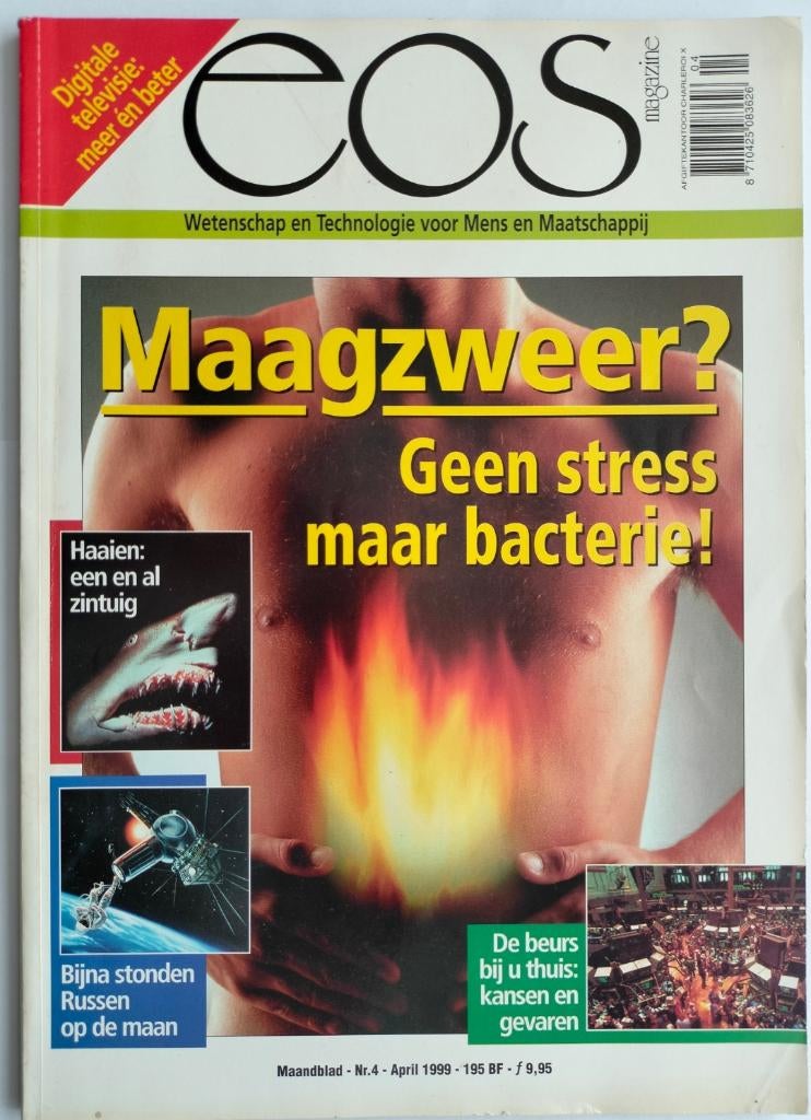 Maandblad EOS april 1999, Boeken, Tijdschriften en Kranten, Verzenden, Gelezen, Wetenschap en Natuur