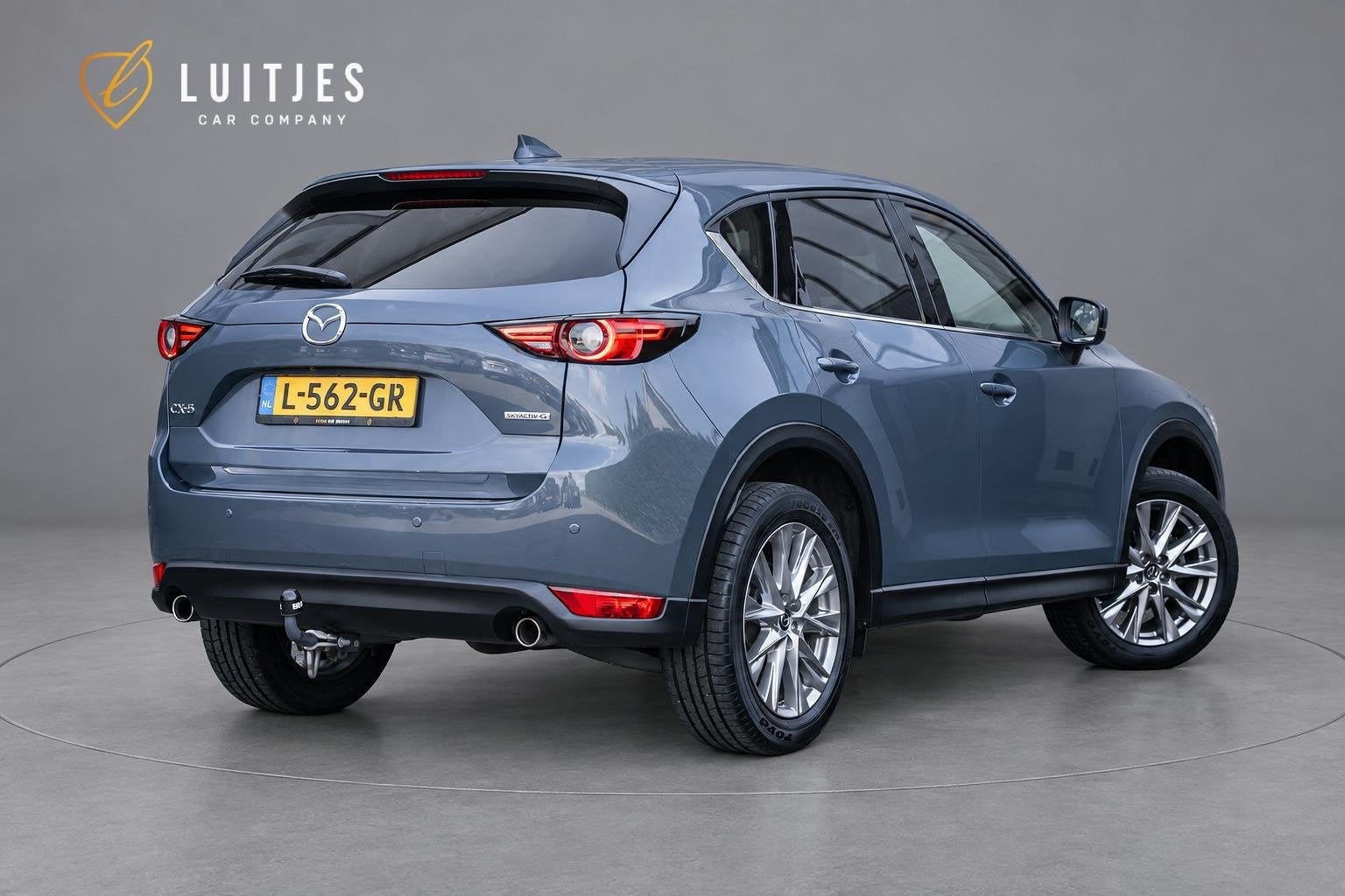 Mazda CX-5 2.0 165 Luxury OrgNL|Trekhaak|Bose|360°|Stoelkoe, 1998 cc, 15 km/l, Gebruikt, 2000 kg