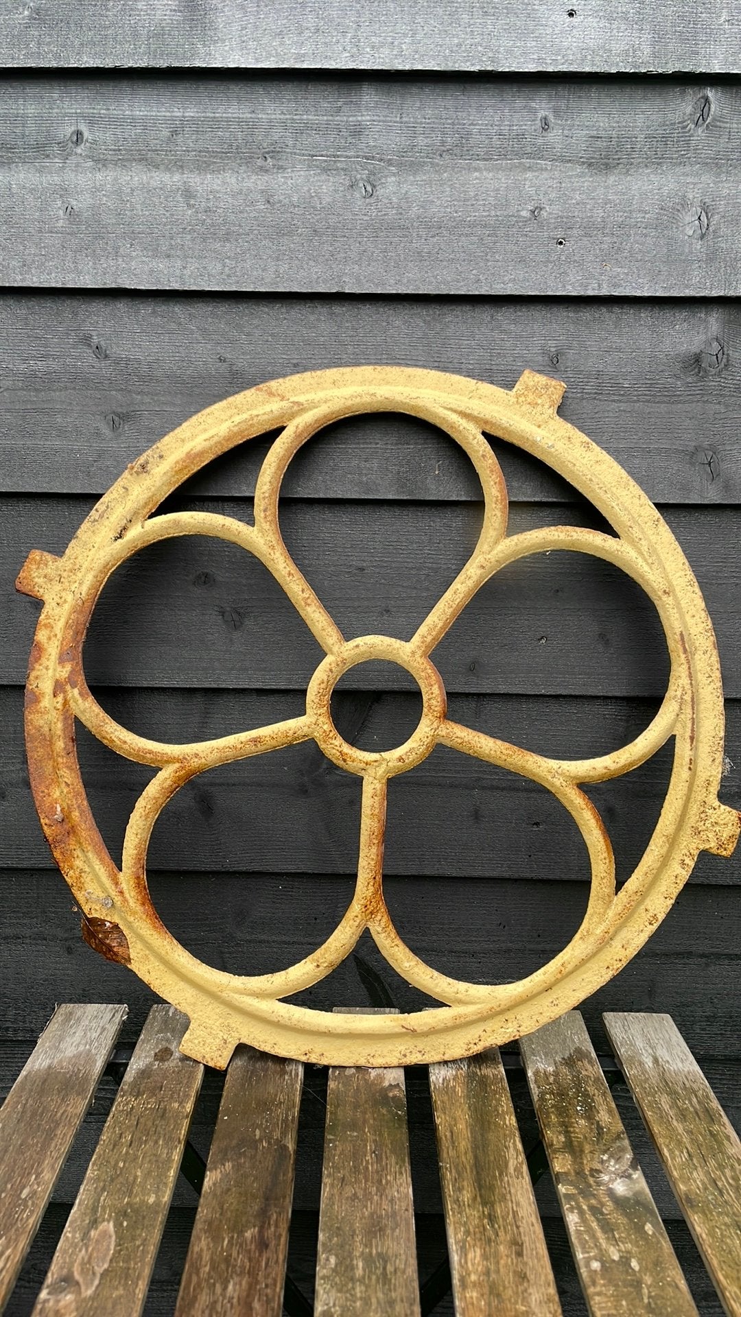 Gietijzeren raamkozijn, Ophalen of Verzenden, Zo goed als nieuw, Minder dan 80 cm