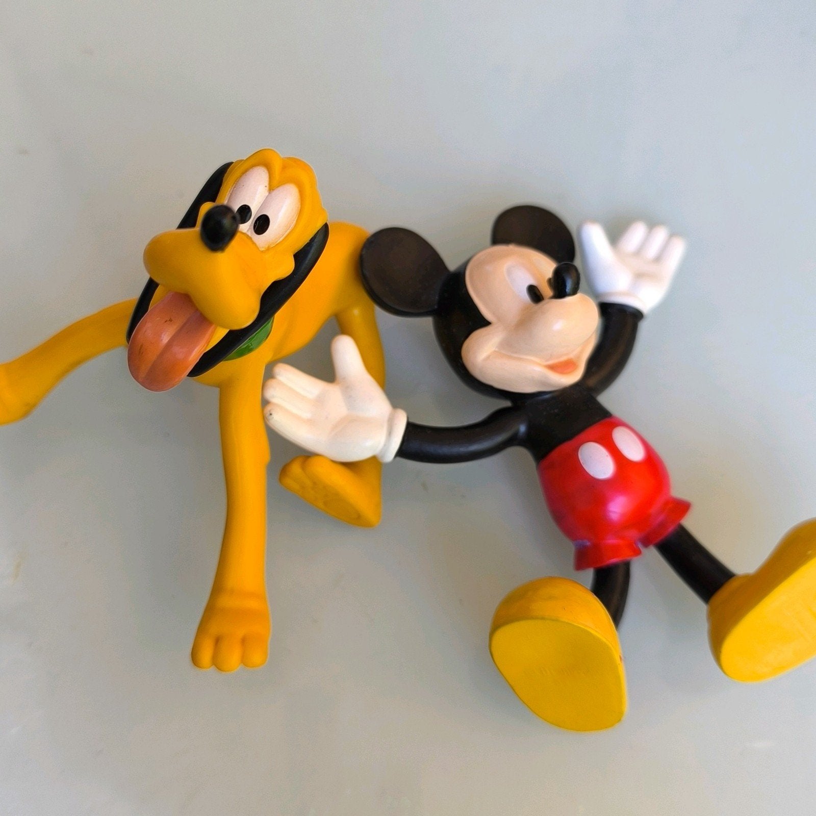 Mickey Mouse en Pluto speelgoed, Ophalen of Verzenden, Overige materialen