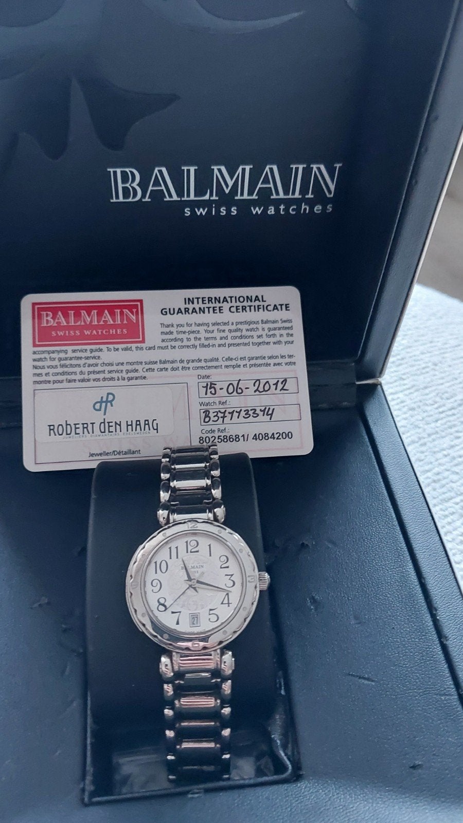 Balmain dameshorloge - Elegant en tijdloos, Overige merken, Staal, Staal, Polshorloge