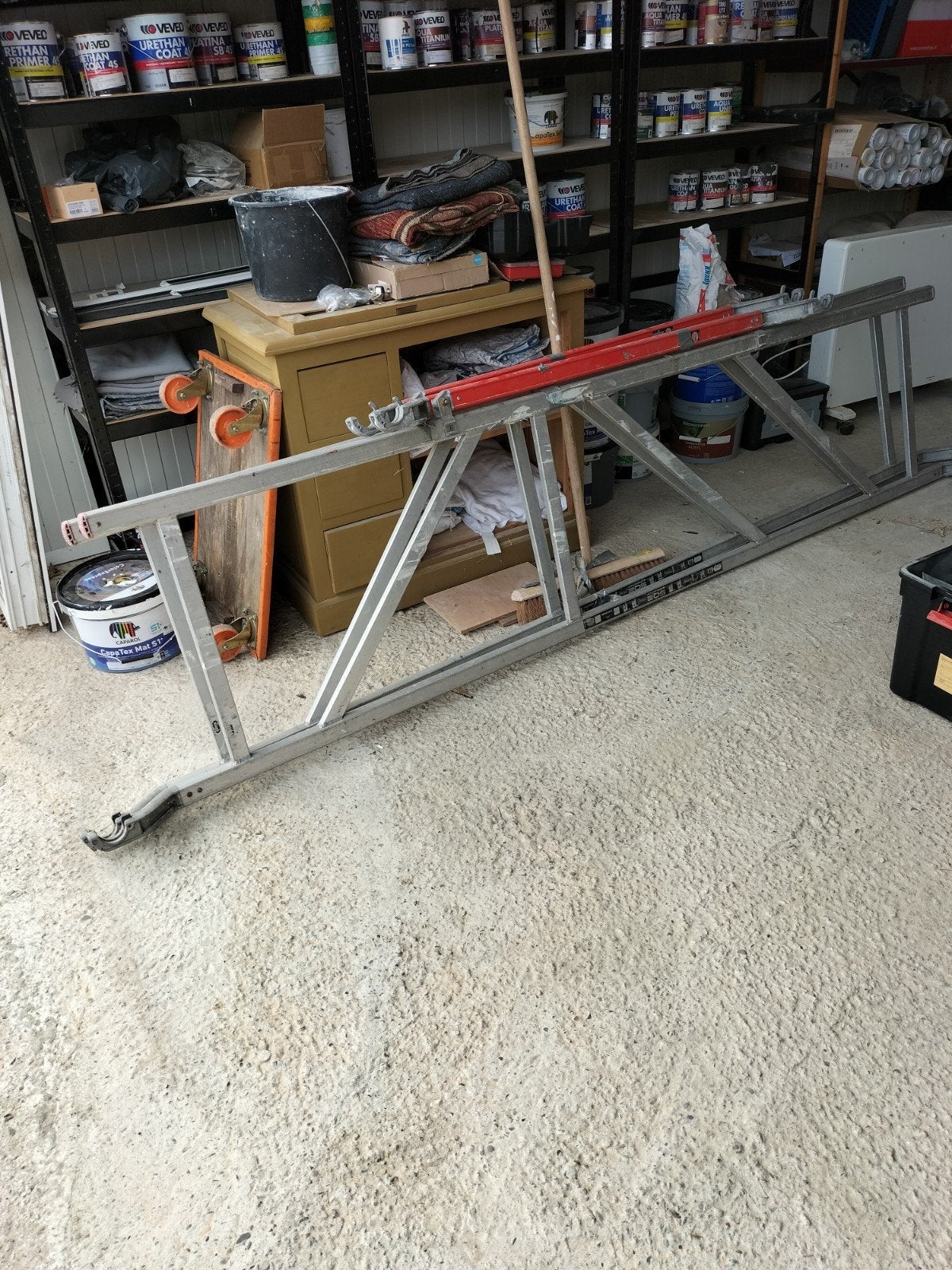 Altrex Voorloophekken 305 cm - Gebruikt, Ophalen, Gebruikt, Ladder, 2 tot 4 meter