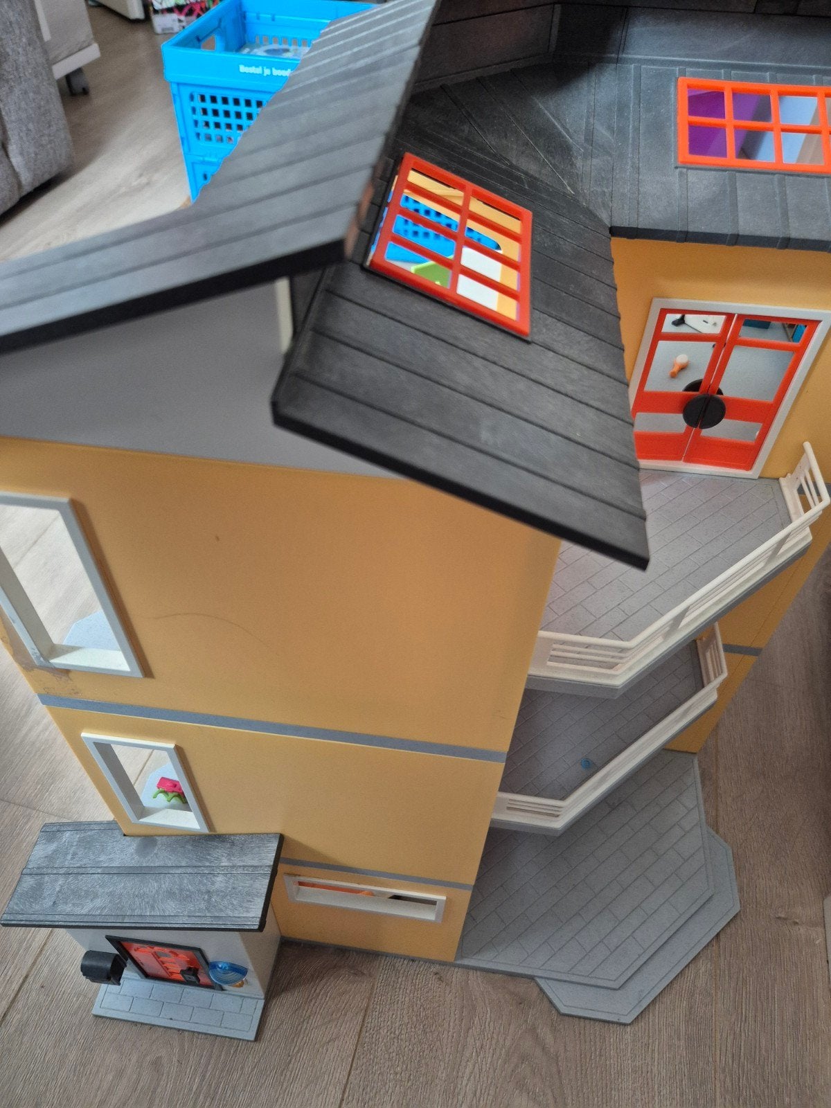 Groot Playmobil Poppenhuis Villa met meubels en accessoires, Kinderen en Baby's, Speelgoed | Playmobil, Ophalen of Verzenden, Gebruikt