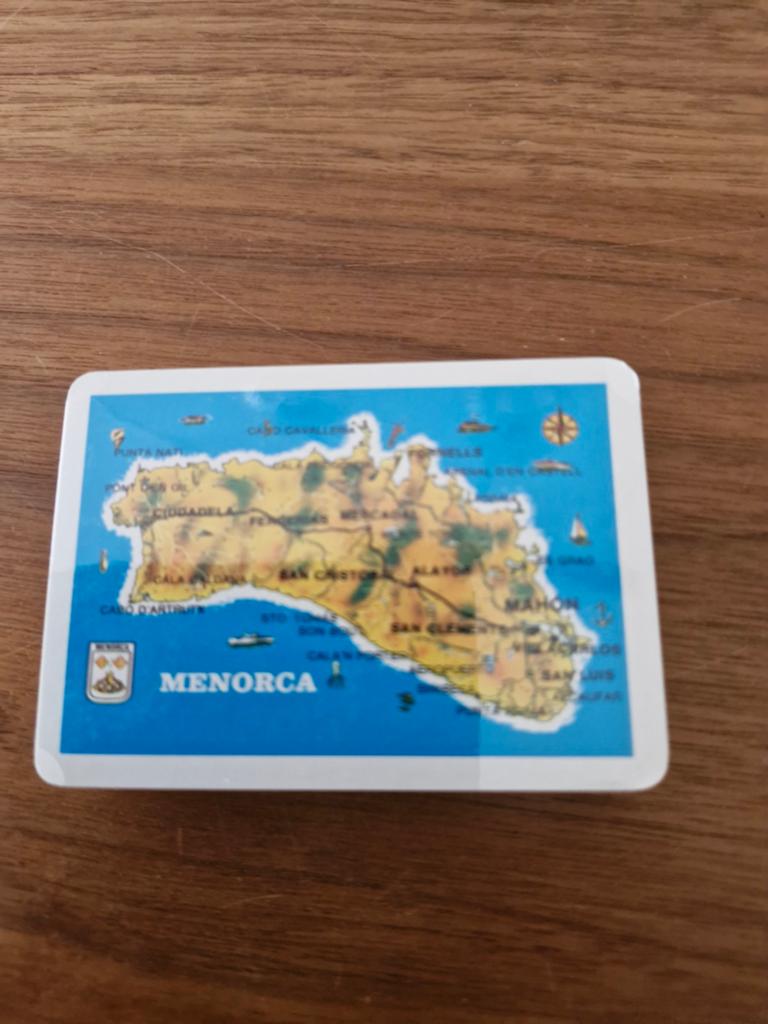 Speelkaarten Menorca, Ophalen of Verzenden, Zo goed als nieuw, Speelkaart(en)