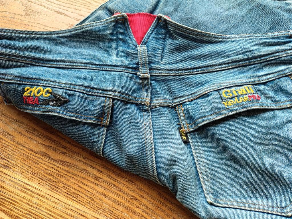 Motorbroek jeans dames, Motoren, Ophalen, Dames, Tweedehands, Broek | textiel