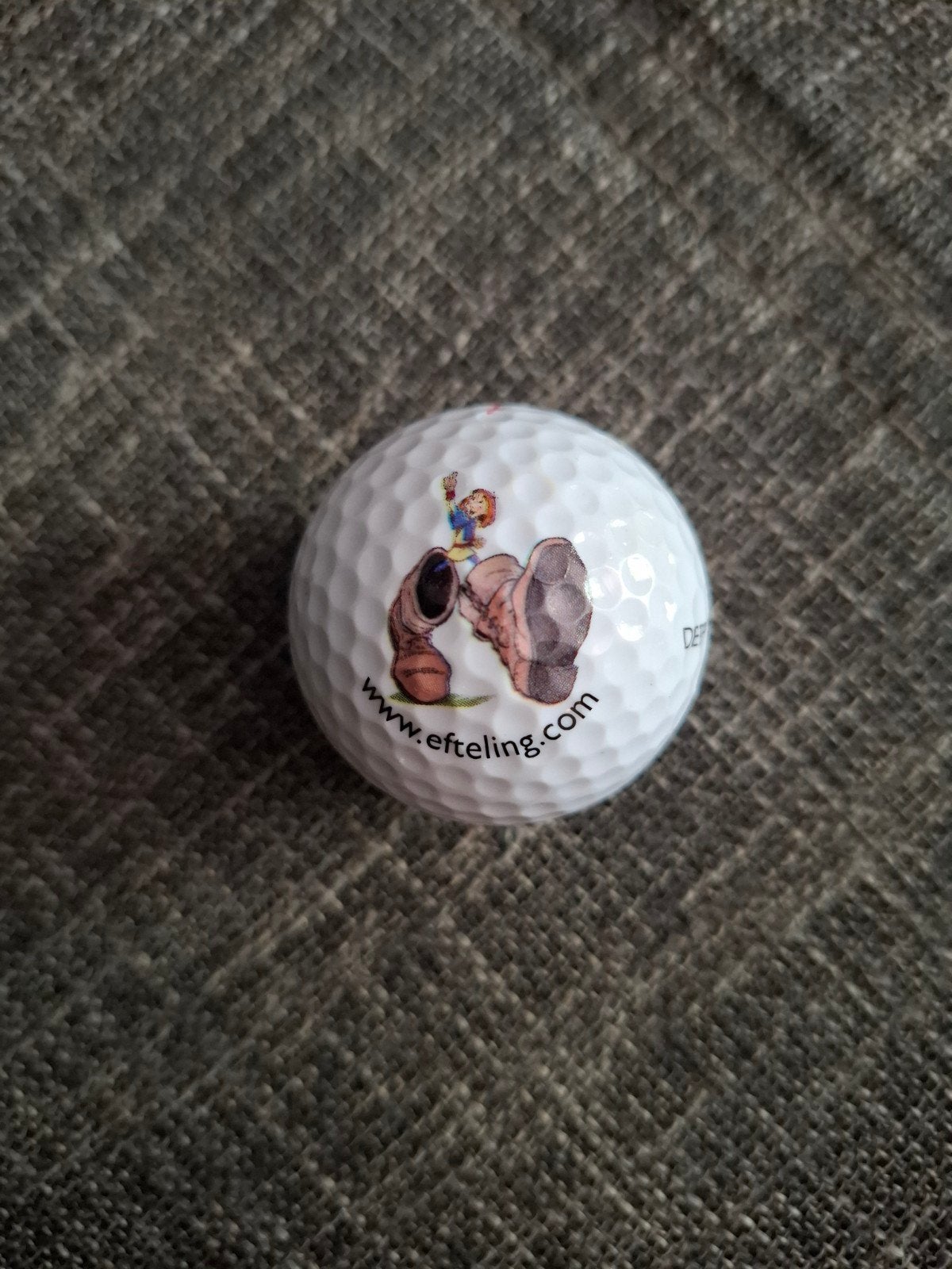 Efteling Golfbal DDH Klein Duimpje - Uniek verzamelobject, Verzamelen, Ophalen, Gebruikt