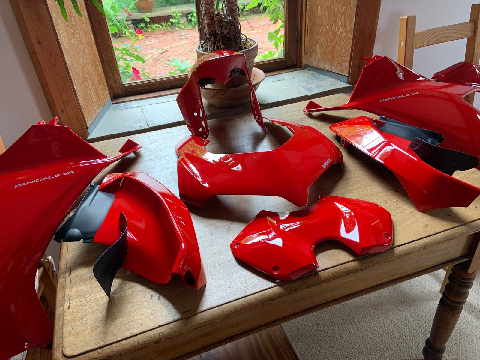 Kuipset Panigale V4 2018-2018, kappenset, kuipdelen, Ophalen of Verzenden, Gebruikt