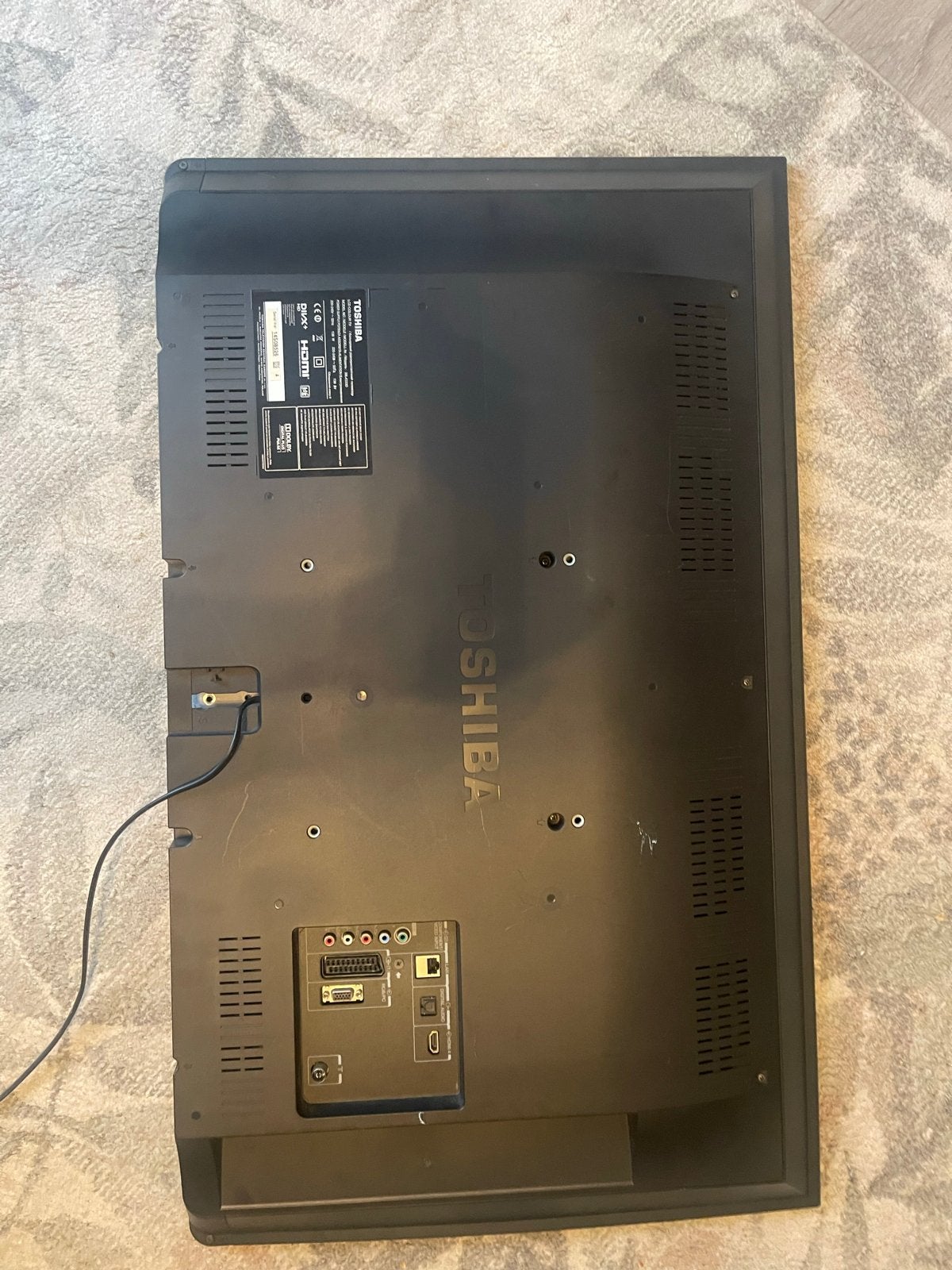 Defecte Toshiba TV - Blauw scherm, Ophalen of Verzenden, Niet werkend, Toshiba