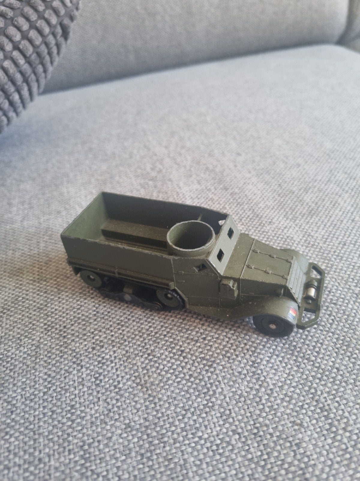 Dinky Toys 822 Half-Track legervoertuig, Ophalen of Verzenden, Gebruikt