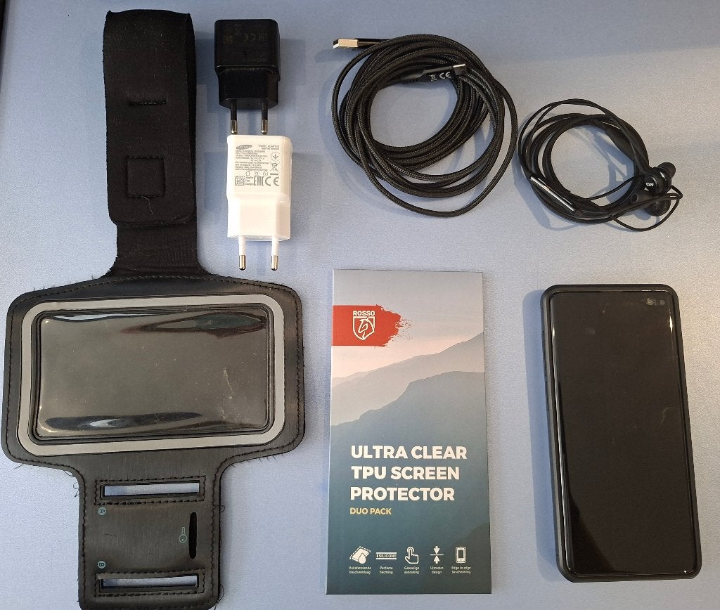 S10+ met accessoires, Telecommunicatie, Zwart, Ophalen of Verzenden, Zo goed als nieuw, Zonder simlock