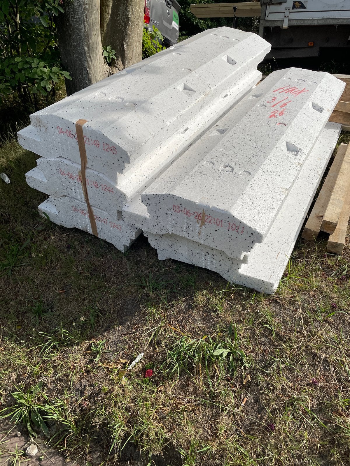Isolatieplaten Piepschuim (Tempex) - Diverse Maten, Gebruikt, Ophalen of Verzenden, 15 m² of meer, Vloerisolatie