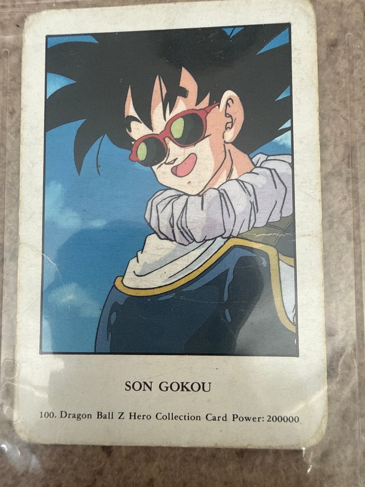 Son Gokou Dragon Ball Z Hero Collection Kaart, Ophalen of Verzenden, Gebruikt