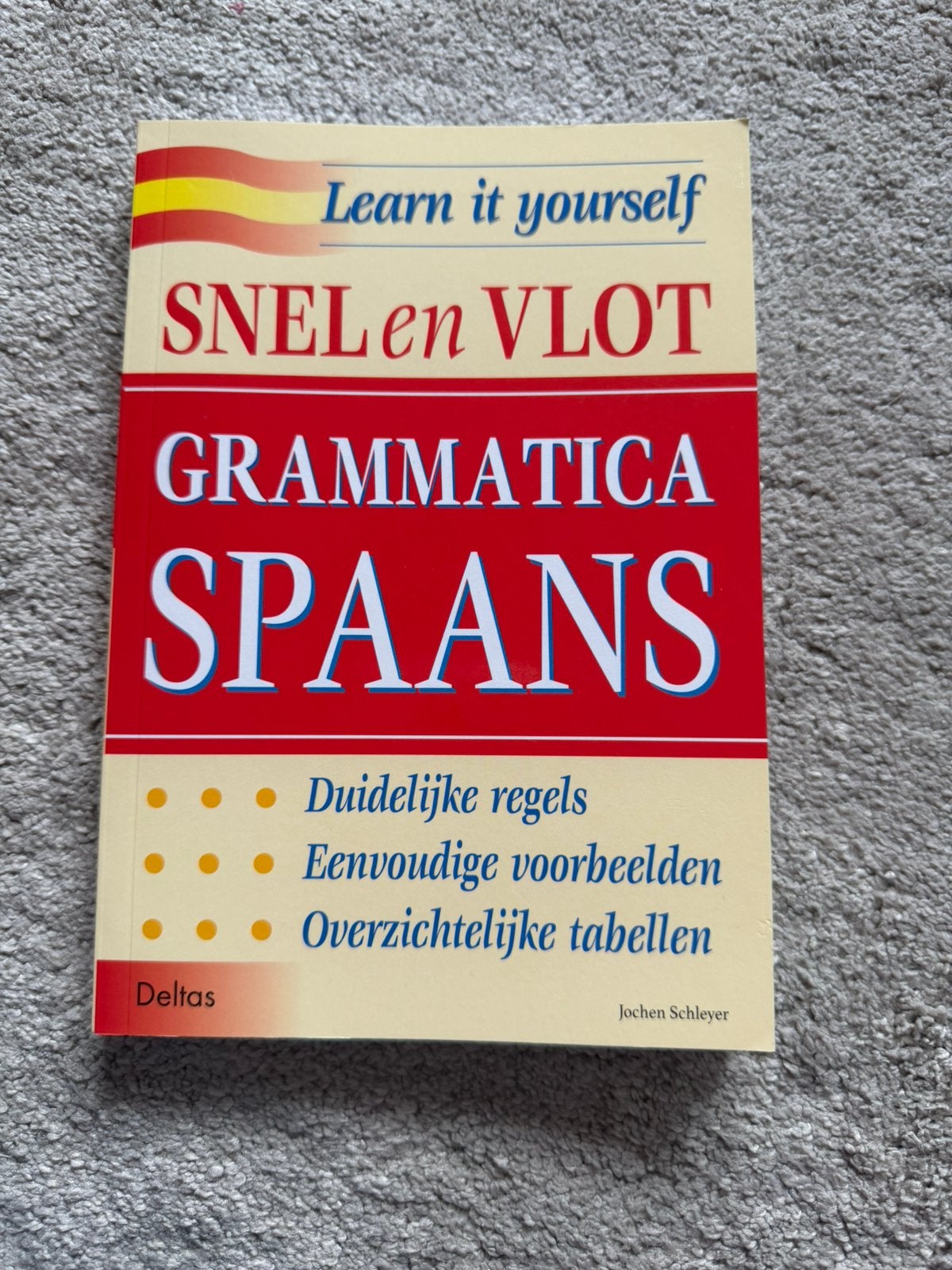 Deltas grammatica Spaans, Ophalen of Verzenden, Zo goed als nieuw