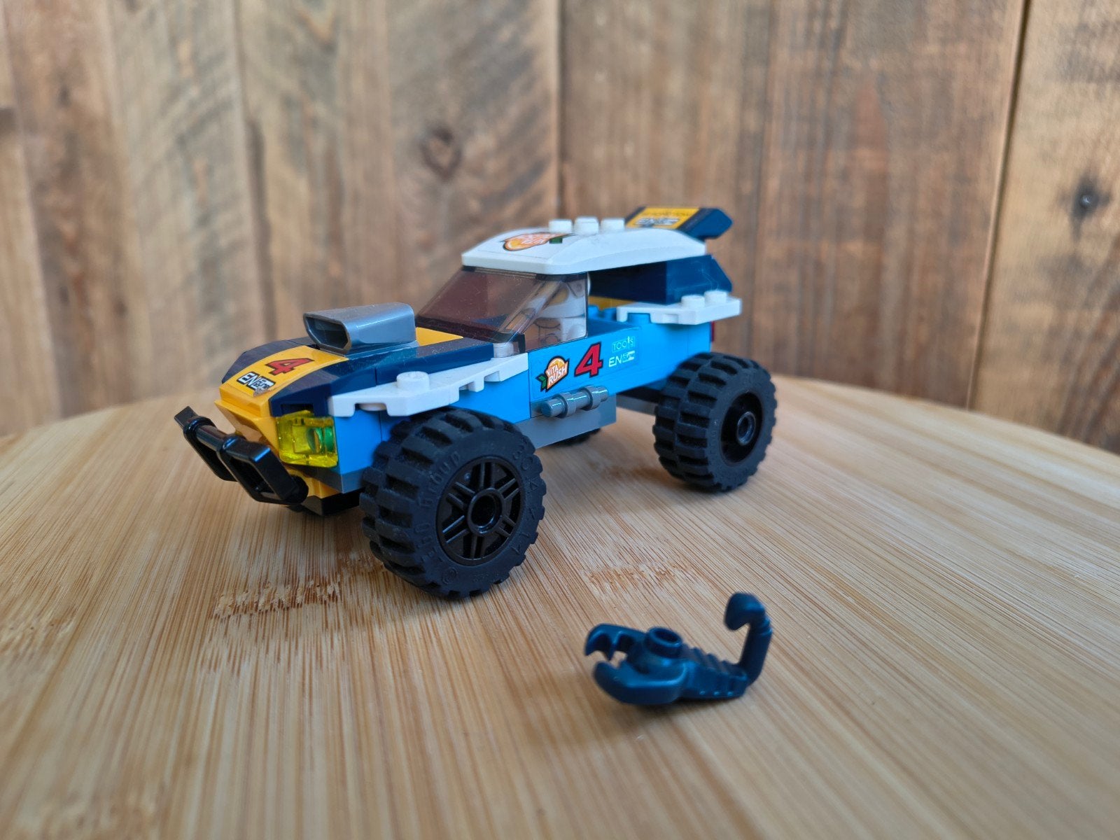 LEGO City 60218 Woestijnracer - Compleet met boekje, City, Lego, Ophalen of Verzenden, Zo goed als nieuw