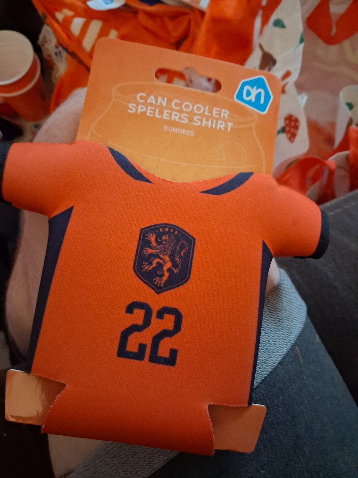 Can Cooler Spelers Shirt - menphis 7& Dumfries11 de Jong 6x, Ophalen of Verzenden