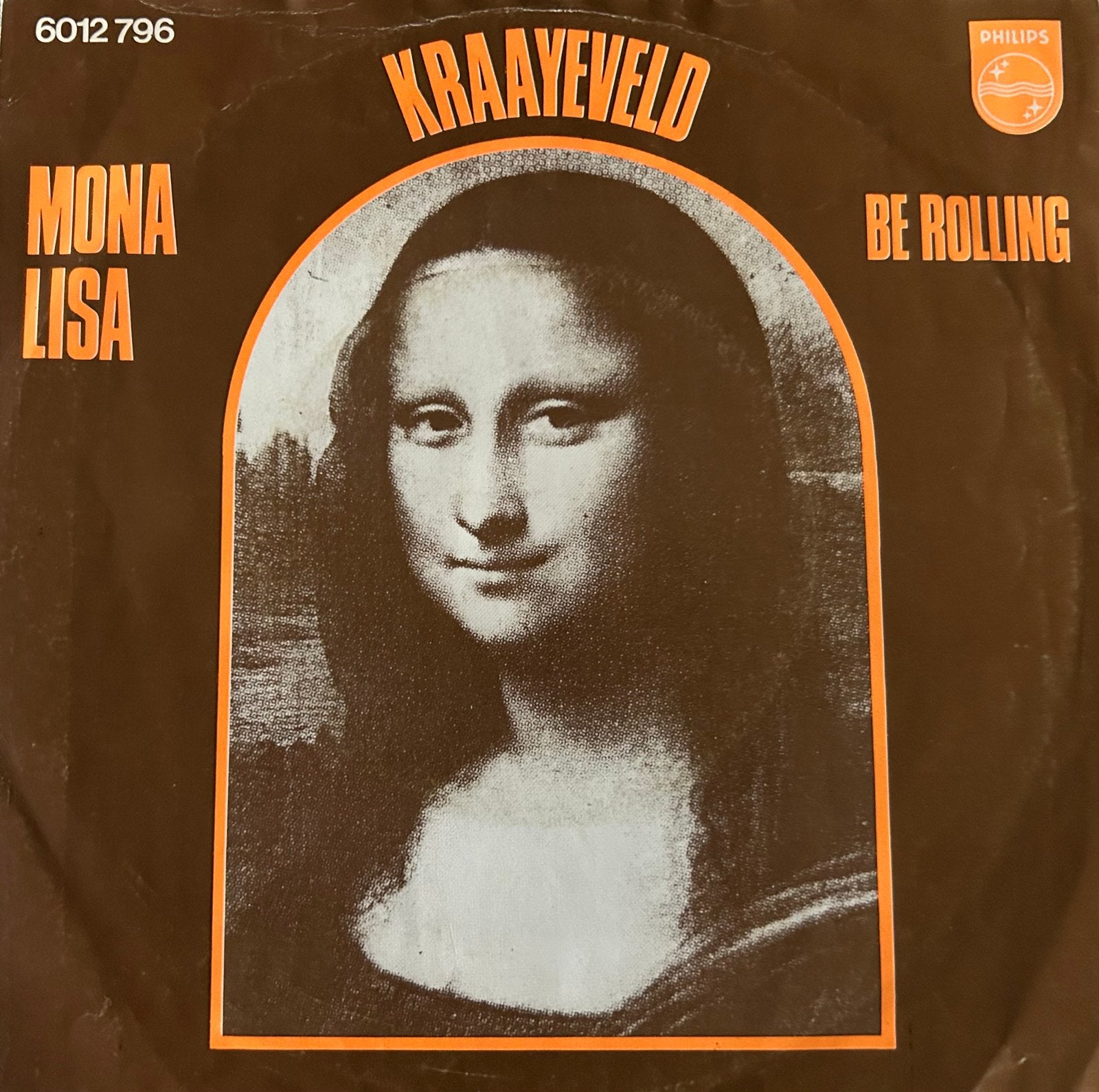 Kraayeveld - Mona Lisa - nederbeat, Single, 12 inch, Rock en Metal, Fotohoes