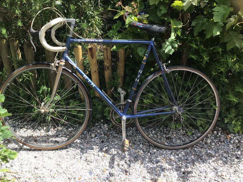 Rih racefiets, Ophalen, Gebruikt