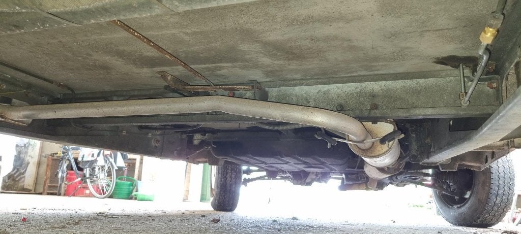 Camper uitlaat uitlaatlijn fiat ducato peugeot j5, Verzenden, Gebruikt