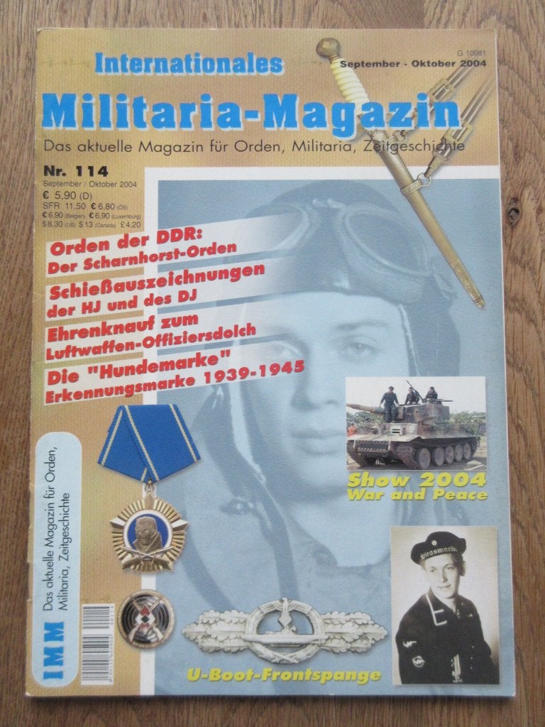 Militaria Schiessauszeichnungen Hitler Jugend U-Boot Frontsp, Verzenden, Tweede Wereldoorlog, Gelezen, Overige onderwerpen