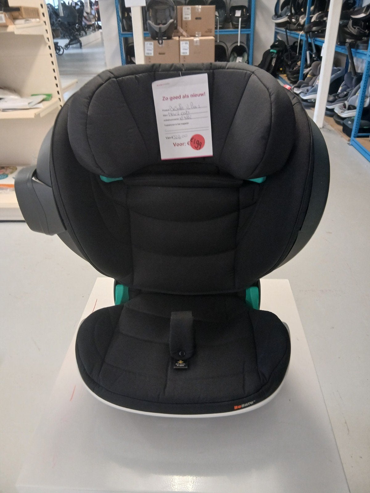 BeSafe iZi Flex Fix 2 i-Size Autostoeltje, Kinderen en Baby's, Autostoeltjes, Autogordel of Isofix, Verstelbare rugleuning, Zo goed als nieuw