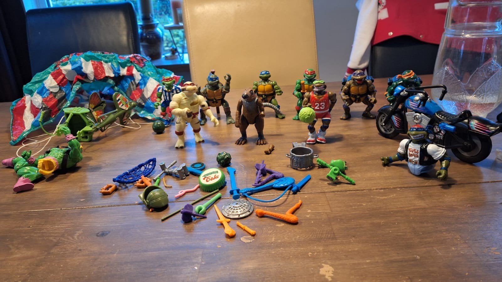 Ninja Turtles vintage, Ophalen of Verzenden, Gebruikt