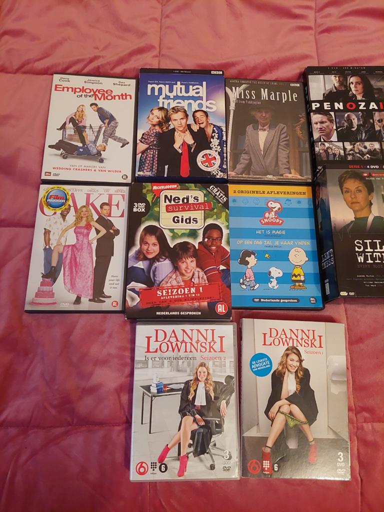 Doos series en films dvds, koopje, Alle leeftijden, Ophalen of Verzenden, Zo goed als nieuw