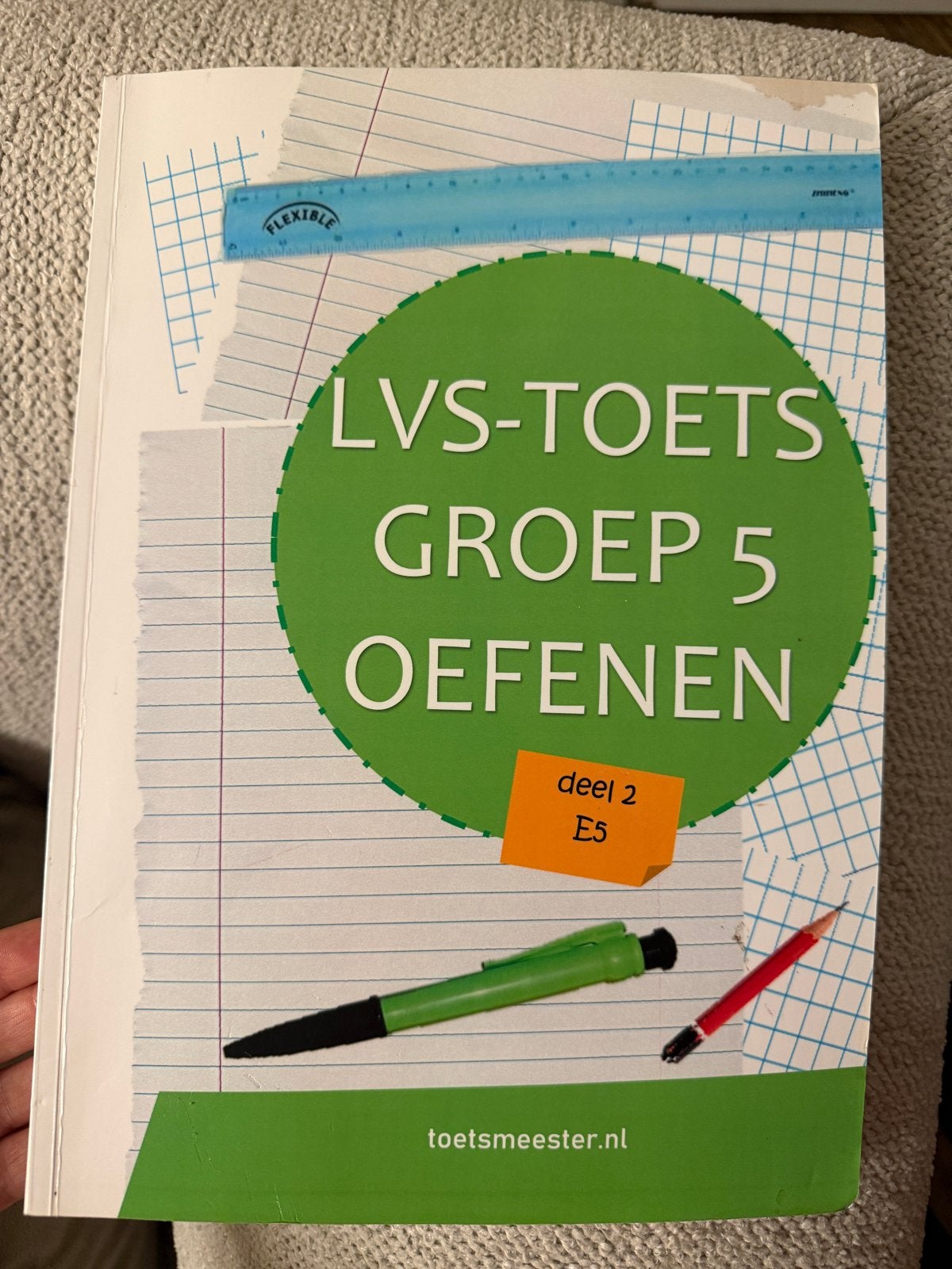 LVS-toets Groep 5 Oefenen - Deel 2 E5 (uitgumbaar), Ophalen of Verzenden, Gelezen, Overige niveaus, Nederlands
