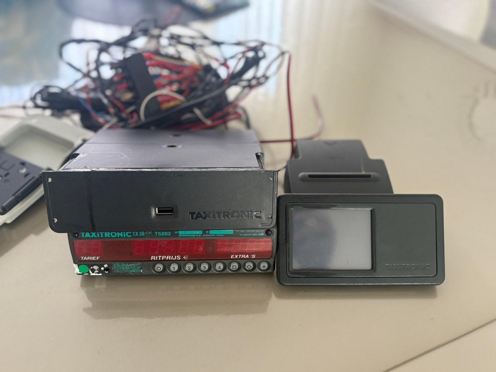 Taxitronic BCT G3 update Taxi meter met toebehoren, Ophalen of Verzenden, Gebruikt