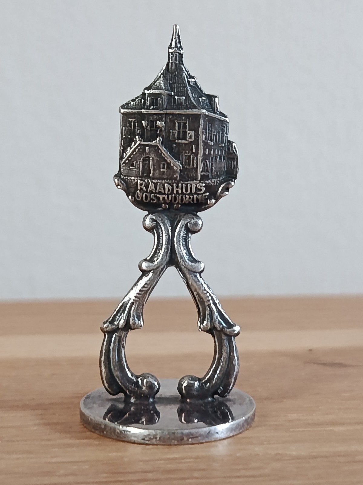 Vintage Gero Verzilverde Sigarendover - Raadhuis Oostvoorne, Ophalen of Verzenden