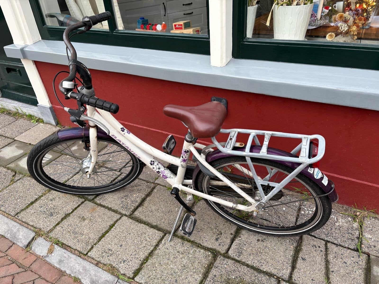 Batavus 24 inch meisjesfiets - Gebruikt, Fietsen en Brommers, Fietsen | Meisjes, Ophalen, Velgrem, Handrem, Gebruikt