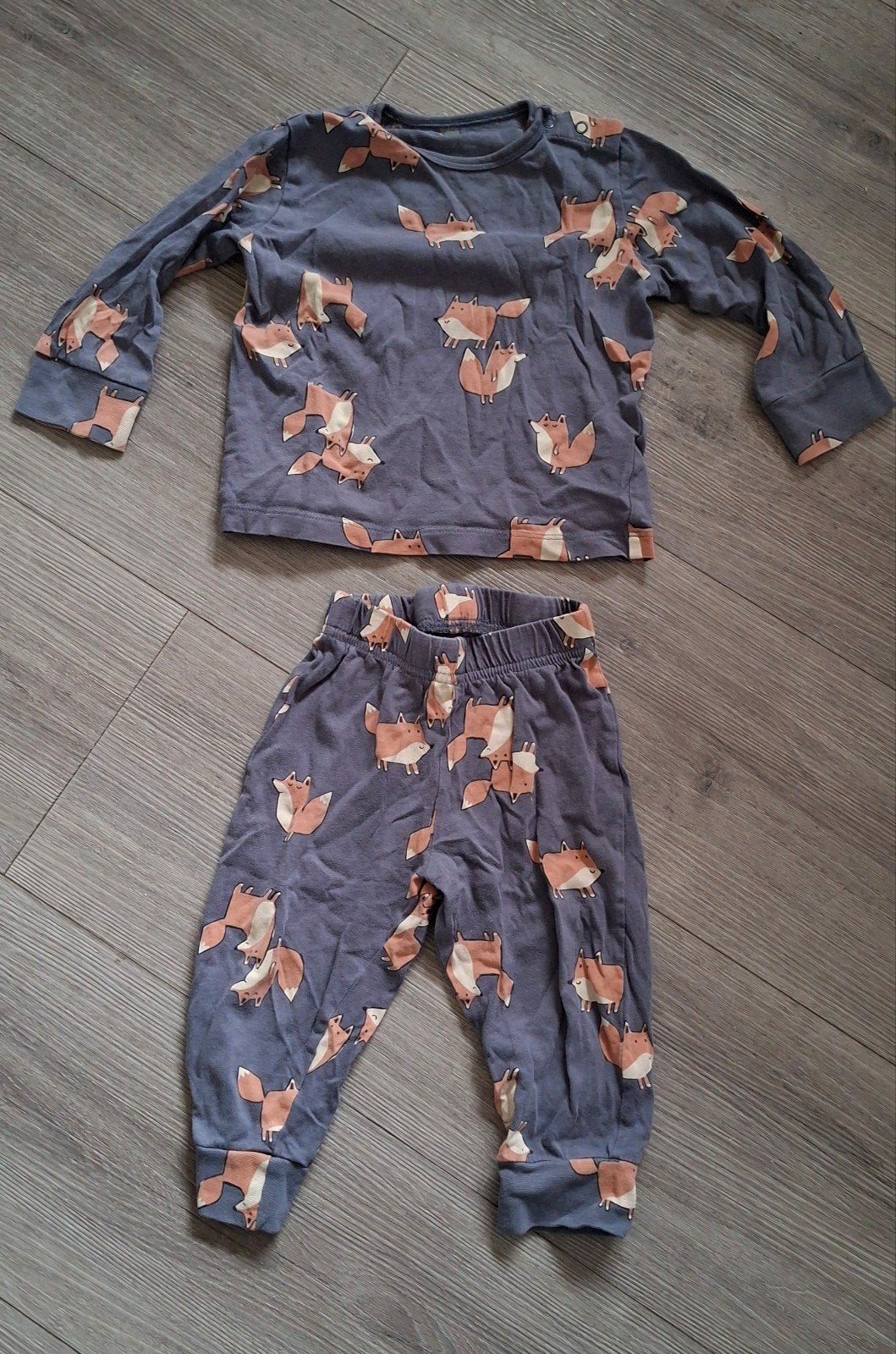 baby pyjama vosjes print 74-80, Ophalen of Verzenden, Jongetje of Meisje