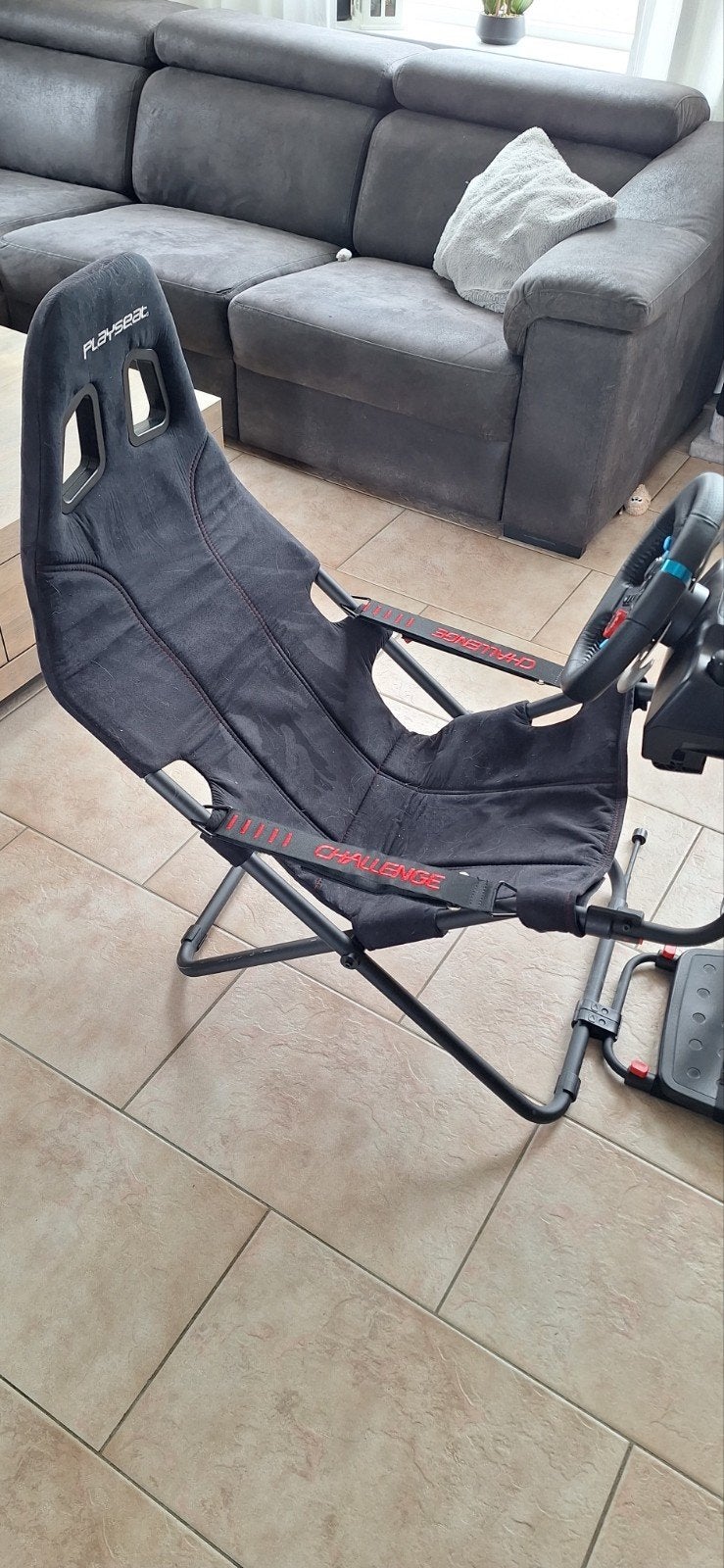 Playseat Challenge met Logitech G29 racestuur en pedalen, Ophalen