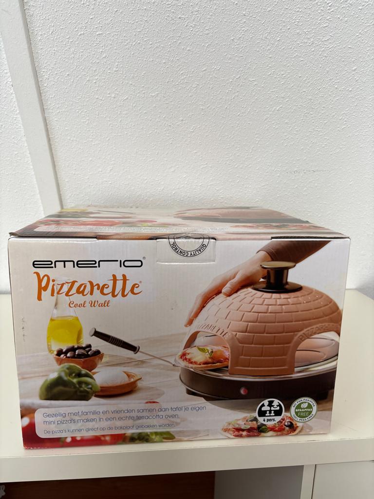Pizzaoven Emerio Pizzarette Cool Wall - Nieuw in doos, Ophalen, Nieuw