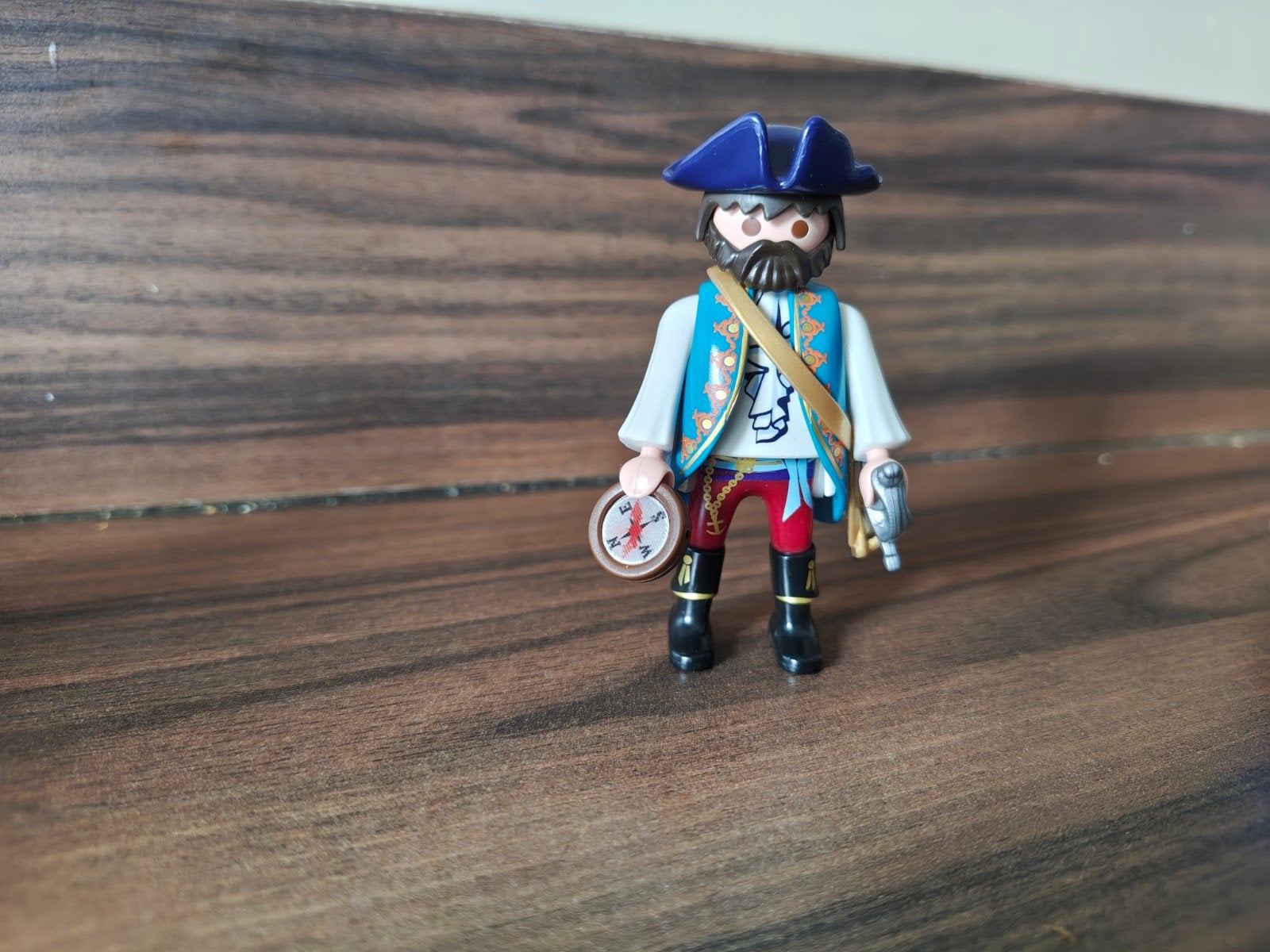 Playmobil Piraat met Kompas 70032 - Compleet, Pirates, Complete set, Ophalen of Verzenden, Zo goed als nieuw